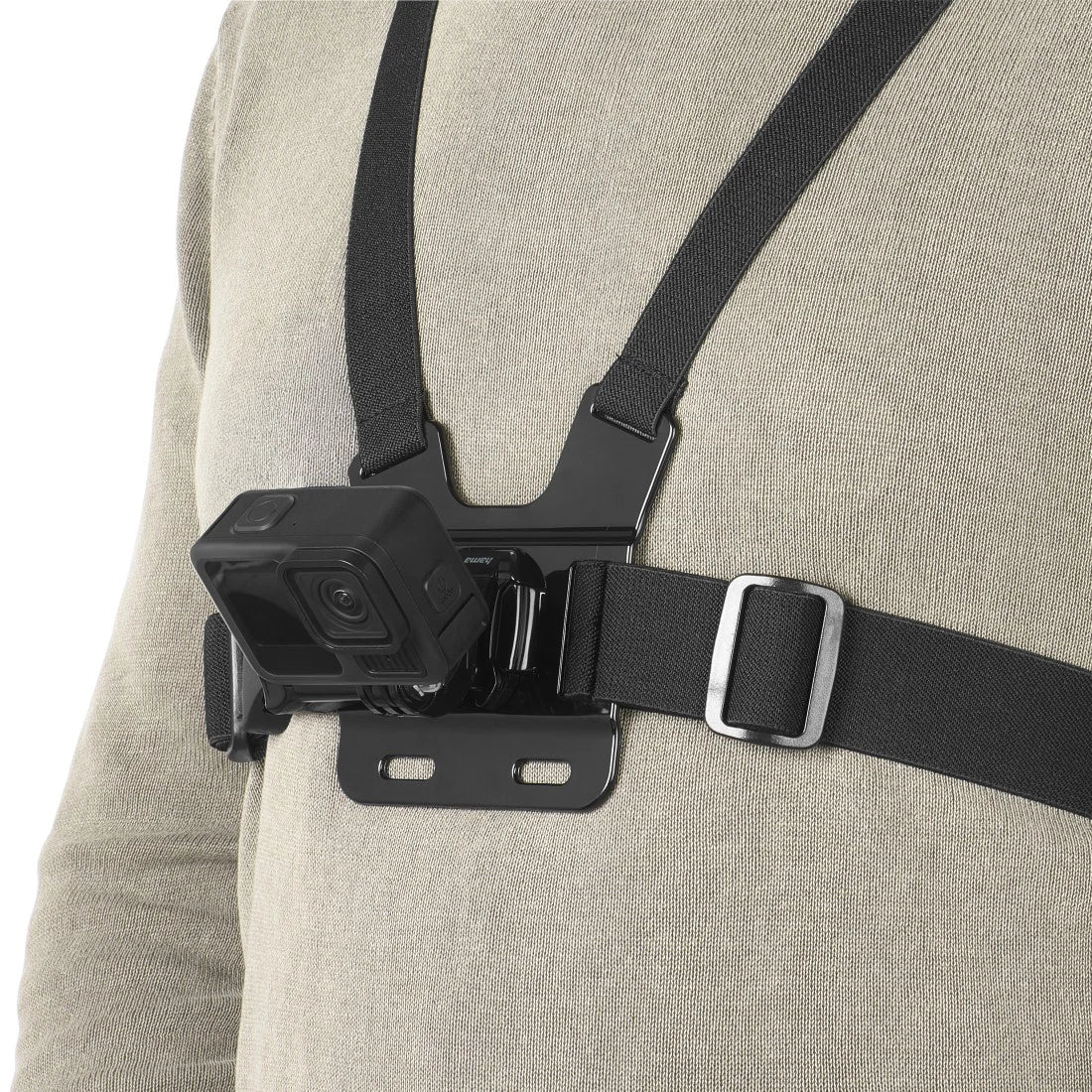 Hama Brustgurt – für GoPro – Schwarz