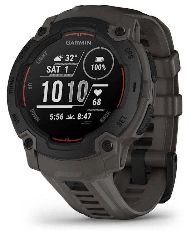 Garmin Instinct E – GPS-Smartwatch – 45 mm, Bluetooth, Schwarz, Sportarmband