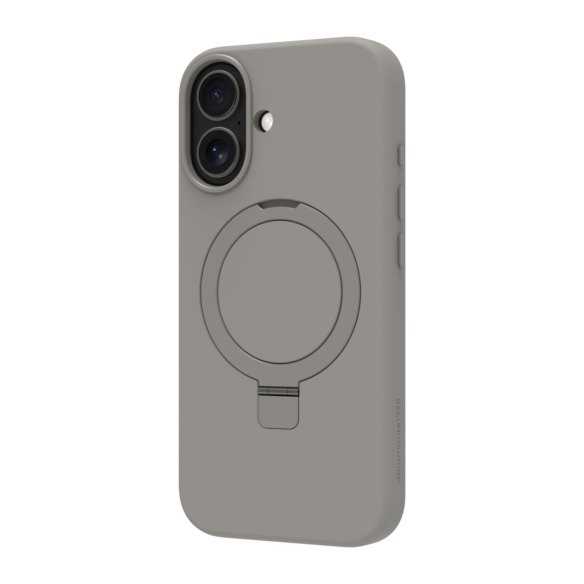 dbramante1928 Roskilde MS Kick ICON Backcover – für Apple iPhone 17, River Stone, bis 1,2 m sturzsicher