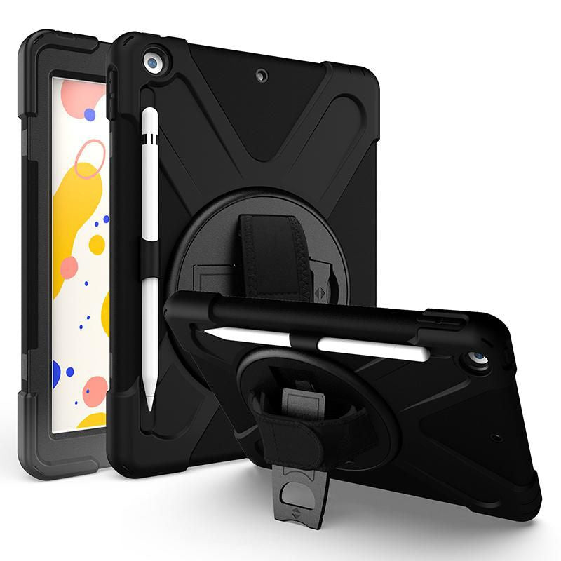 eSTUFF Tablet-Hülle für iPad 10,2" (7.–9. Gen.) – Schwarz