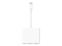 Apple MW5M3ZM-A Multiport-Adapter – USB-C, 1× HDMI, 1× USB-A, 1× USB-C, für iPhone/iPad/Mac
