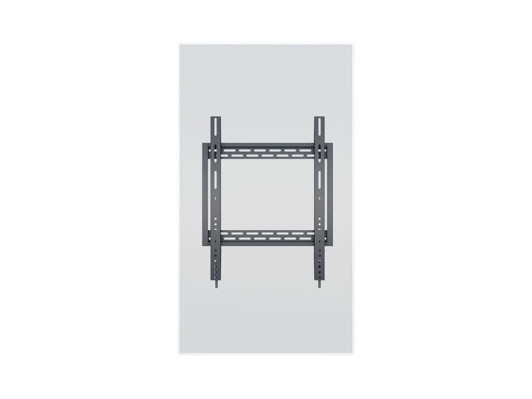 Multibrackets 8830 – Wandhalterung, fix, bis 100", VESA 200×200–400×600, bis 100 kg, Hochformat, schwarz