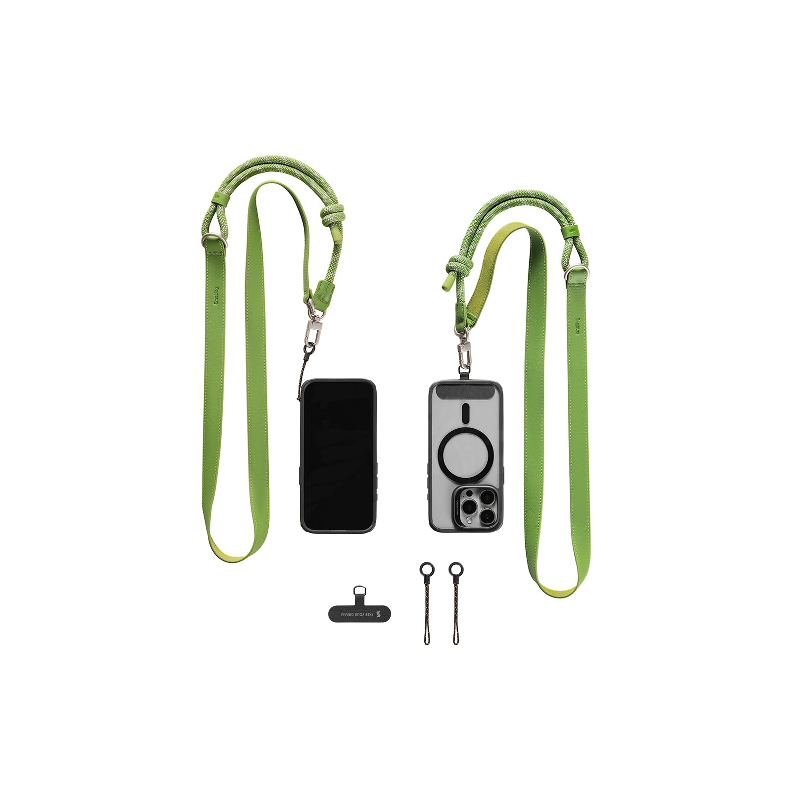 SmallRig FilMov – Smartphone-Trageband – 115–140 cm, für Smartphones, Grün