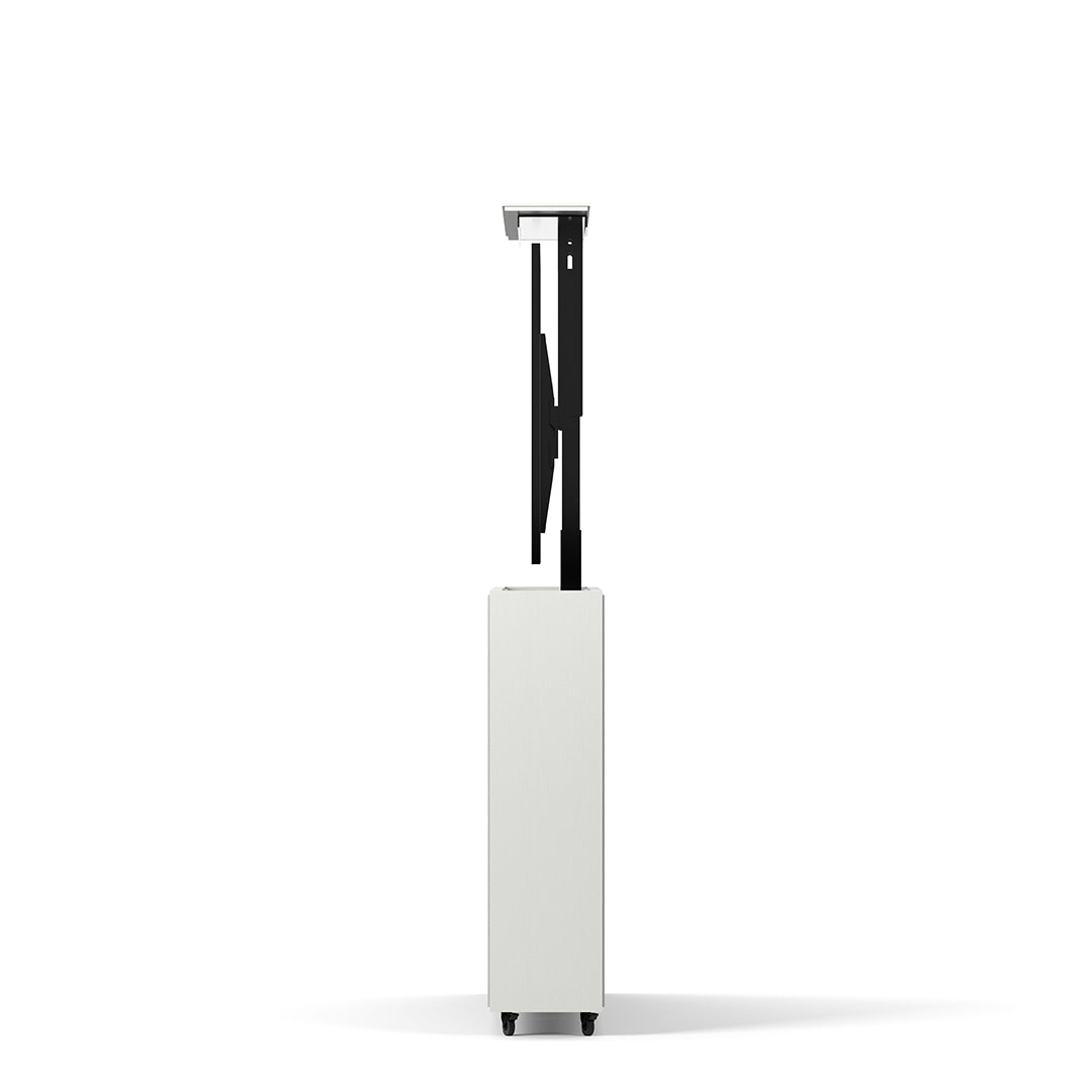 Multibrackets Displayständer, motorisiert, bis 55", bis 50 kg, weiss