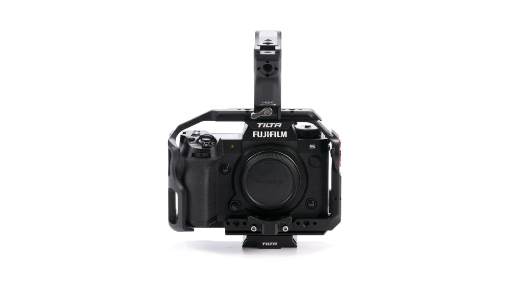 Tilta Basic Kit Halterung – Aluminium, 155 × 116 × 70 mm – für Fujifilm X-H2S – Schwarz