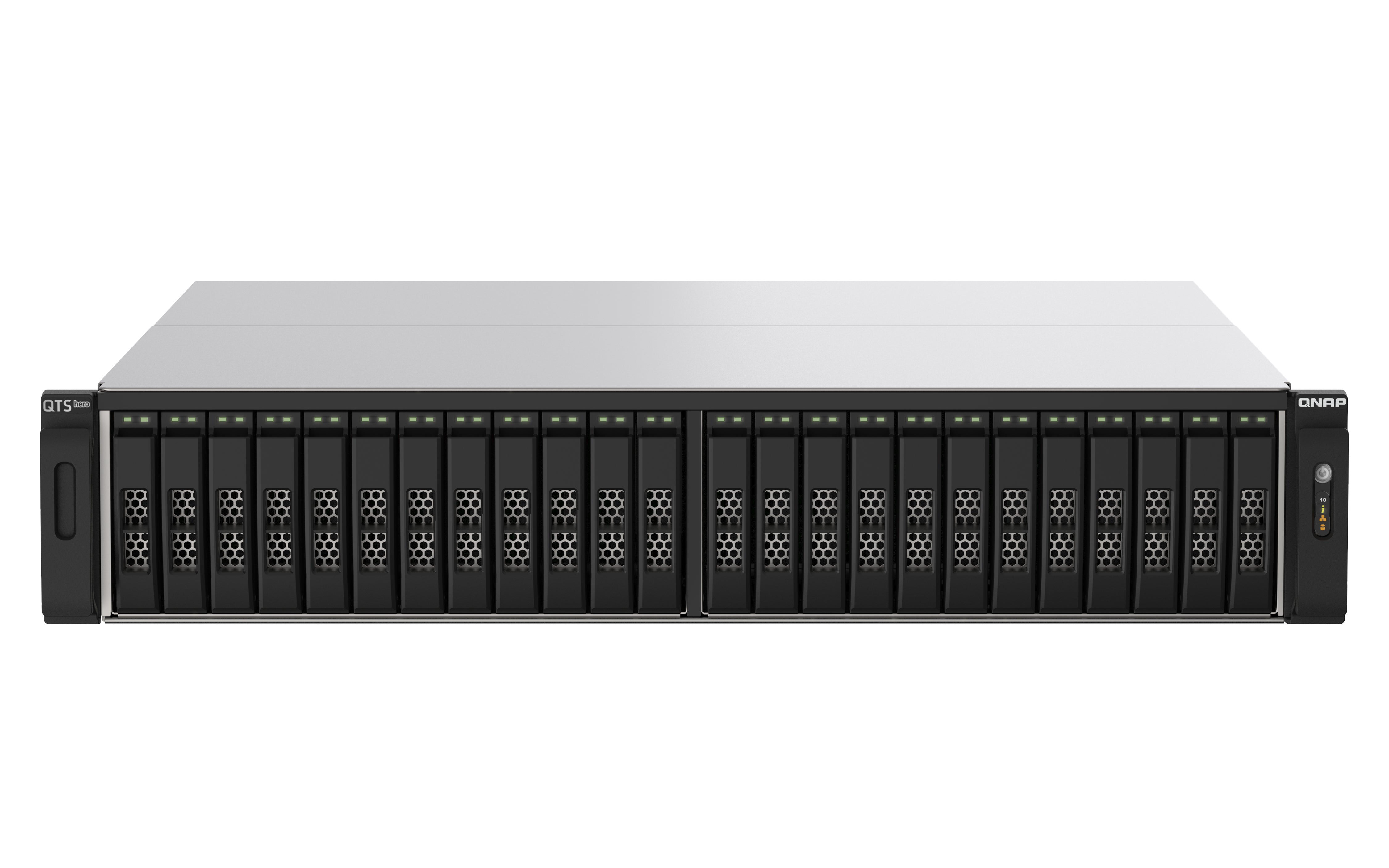 QNAP TS-h2490FU 7302P-128G Allgemeines Speichergerät – 24 Bay, 2U