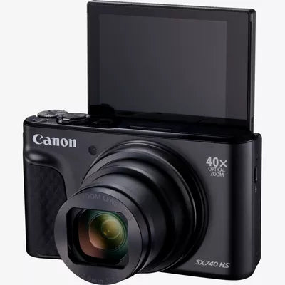 Canon PowerShot SX740 HS Lite Edition – 40× optischer Zoom, 20,3 MP, 4K, Schwarz