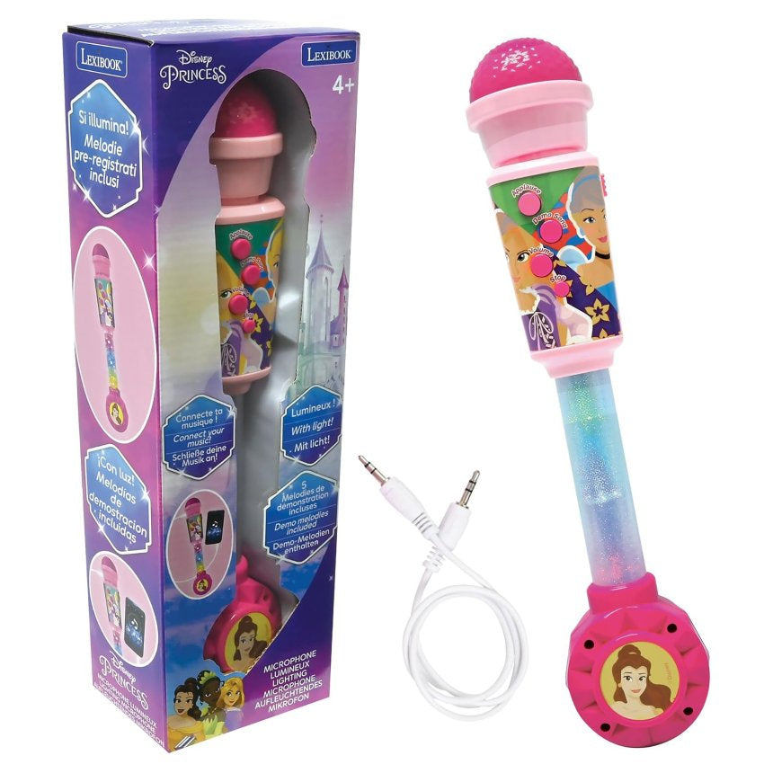 Lexibook Frozen MIC90D – Spielzeug-Mikrofon, Pink/Silber