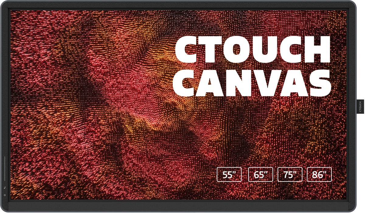 CTOUCH Canvas – 64,6" Touch, 3840 × 2160 (4K), LAN