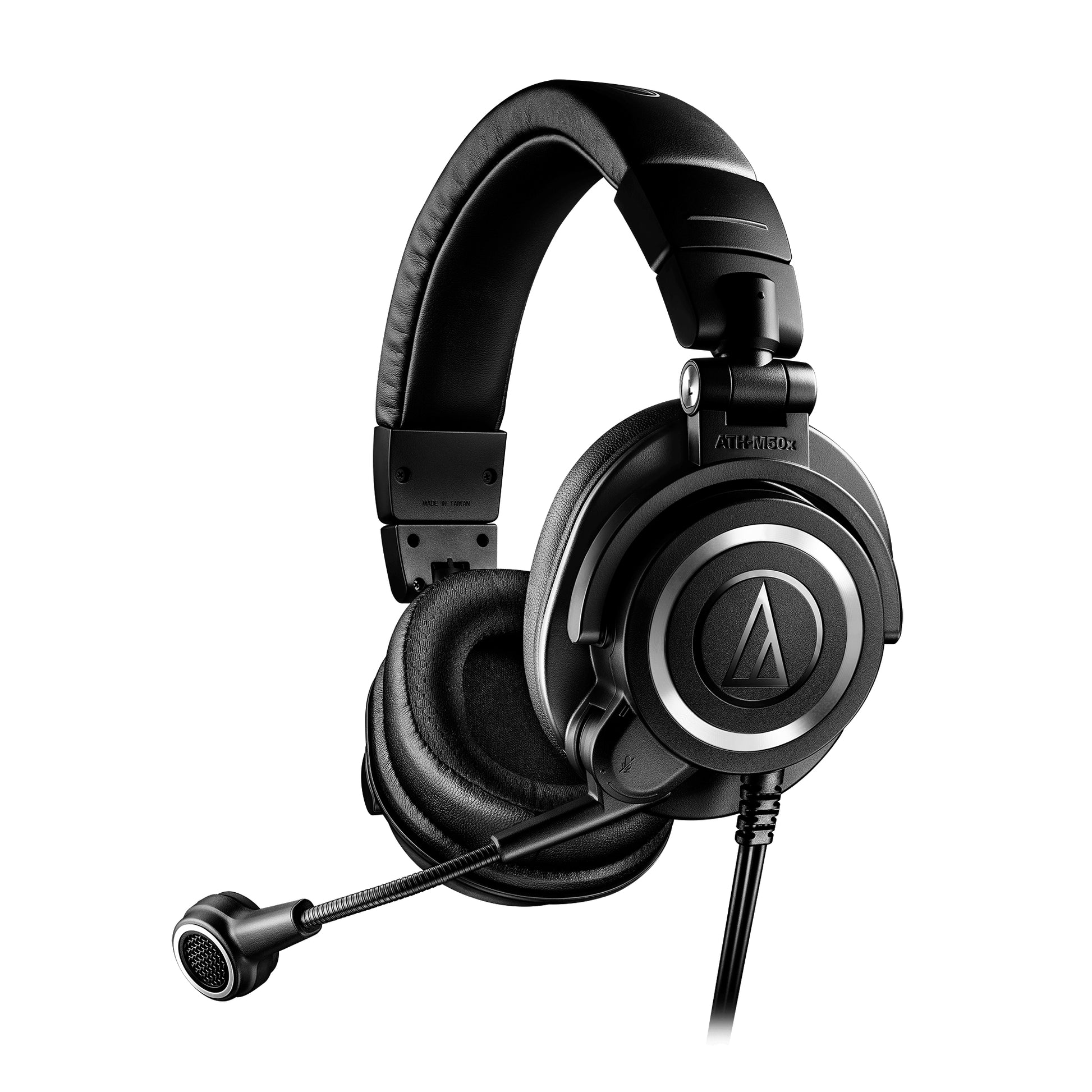 Audio-Technica ATH-M50xSTS Gaming-Headset – Over-Ear, Stereo, Verkabelt (USB-A), für PC, Mac, PS4 u. a., Schwarz