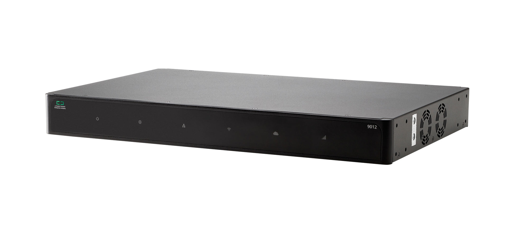 HPE Aruba 9012 (RW) – Security-Gateway/Router, 12× 1GbE, 6× PoE+, Firewall, Rackeinbau, Schwarz