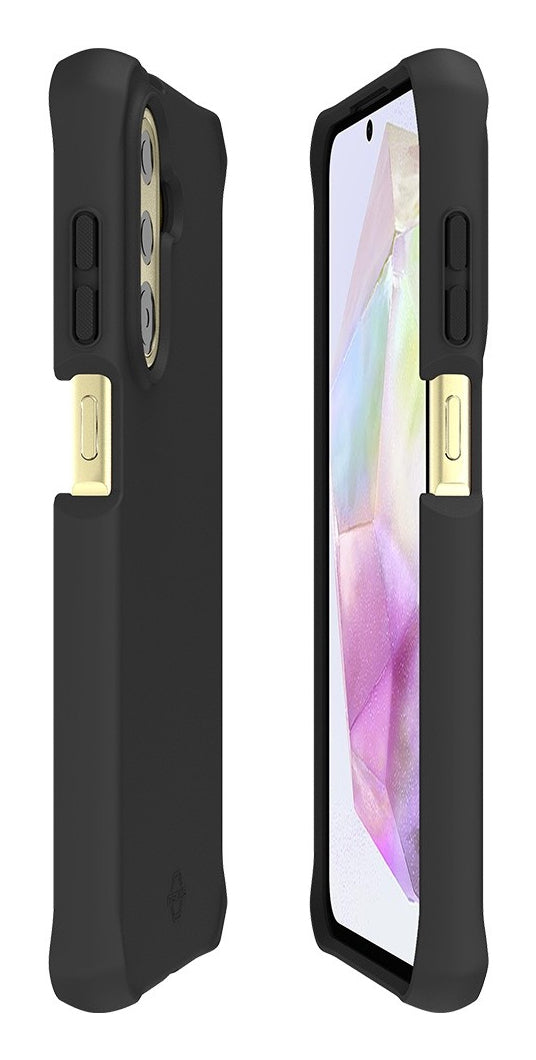 Mobilis Backcover SPECTRUM_R – für Samsung Galaxy A56 5G – schwarz matt