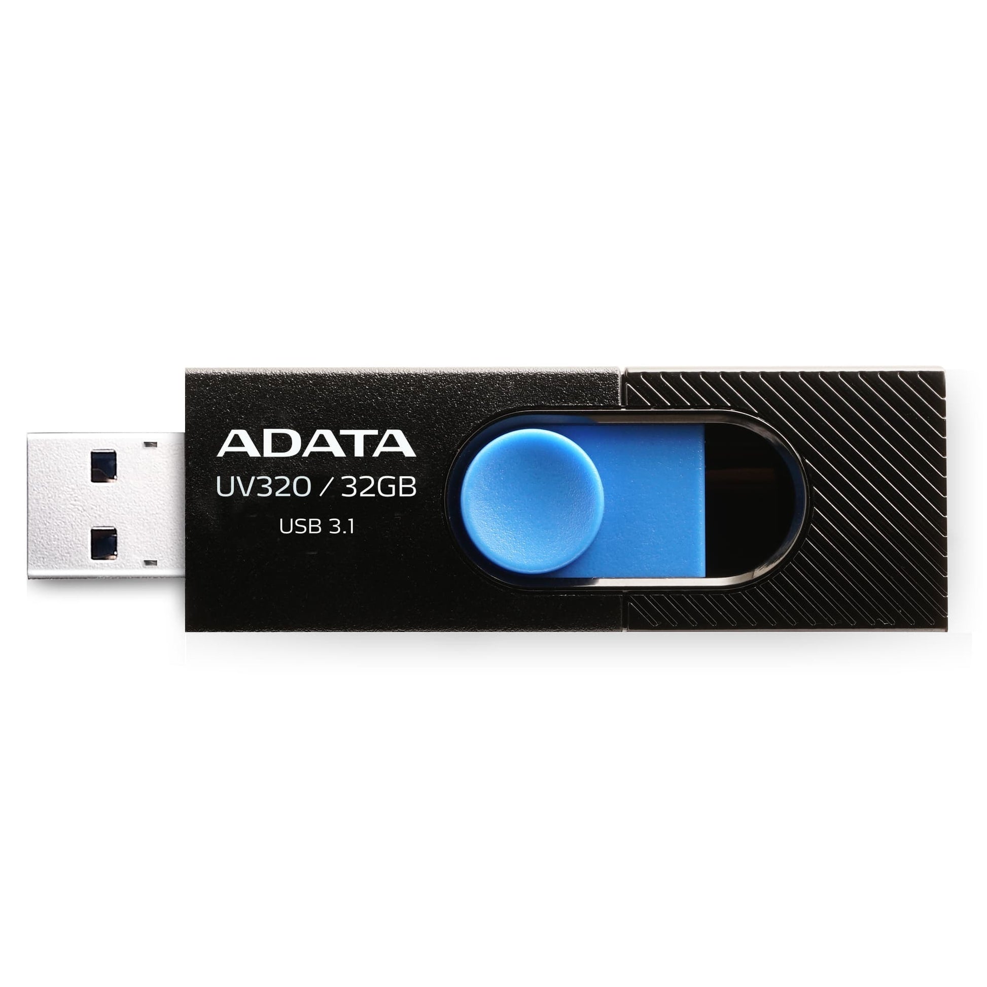 ADATA UV320 – 32 GB USB-Stick, USB-A, USB 3.2 Gen1, schwarz/blau