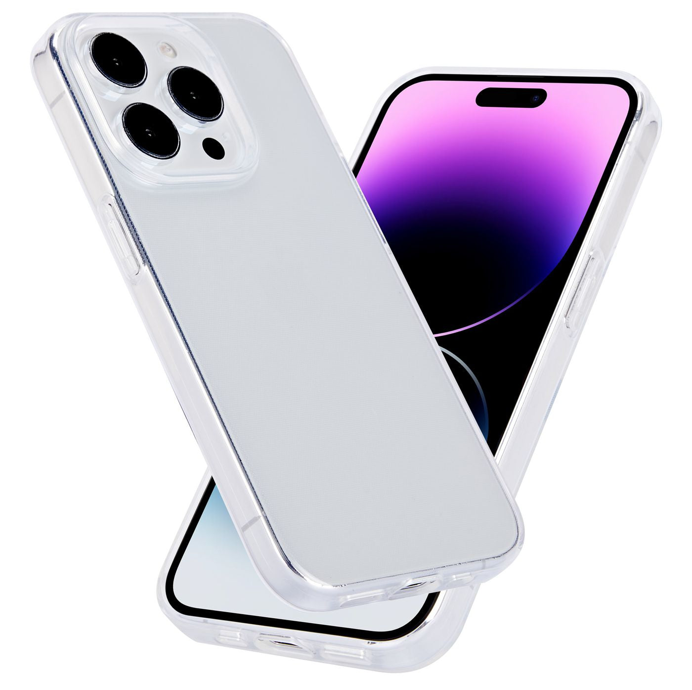 eSTUFF INFINITE (GRS) VIENNA Backcover – für Apple iPhone 15 Pro, TPU, Transparent
