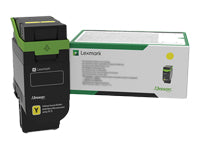 Lexmark 75M20Y0 Gelber Toner – Original – 2'000 Seiten – für Lexmark CS632dwe/CX532adwe/CS531dw und andere