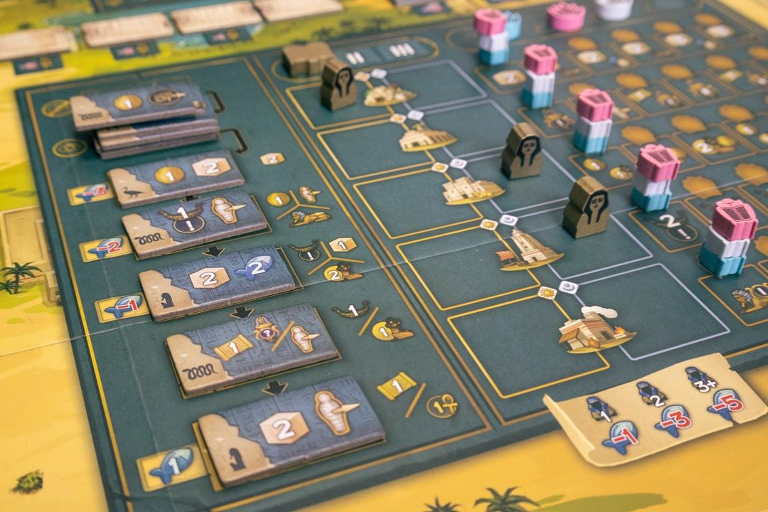 Pegasus Men-Nefer – Strategiespiel, 1–4 Spieler, ab 12 Jahren, 120 Min., DE