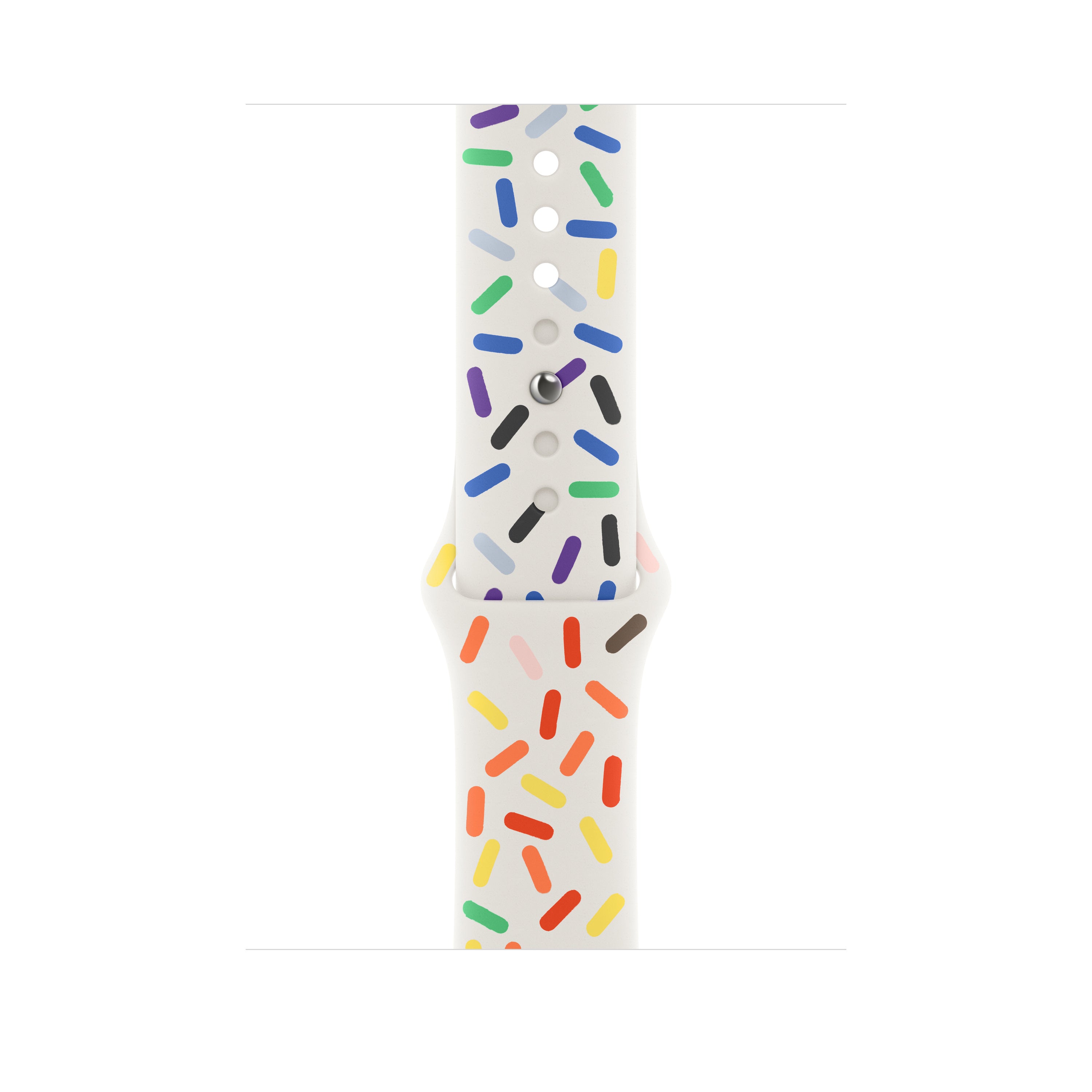 Apple Sportarmband (Pride Edition) – Armband – für Apple Watch Series 1–3 (42 mm), 4–6 & SE (44 mm), 7–8 (45 mm)