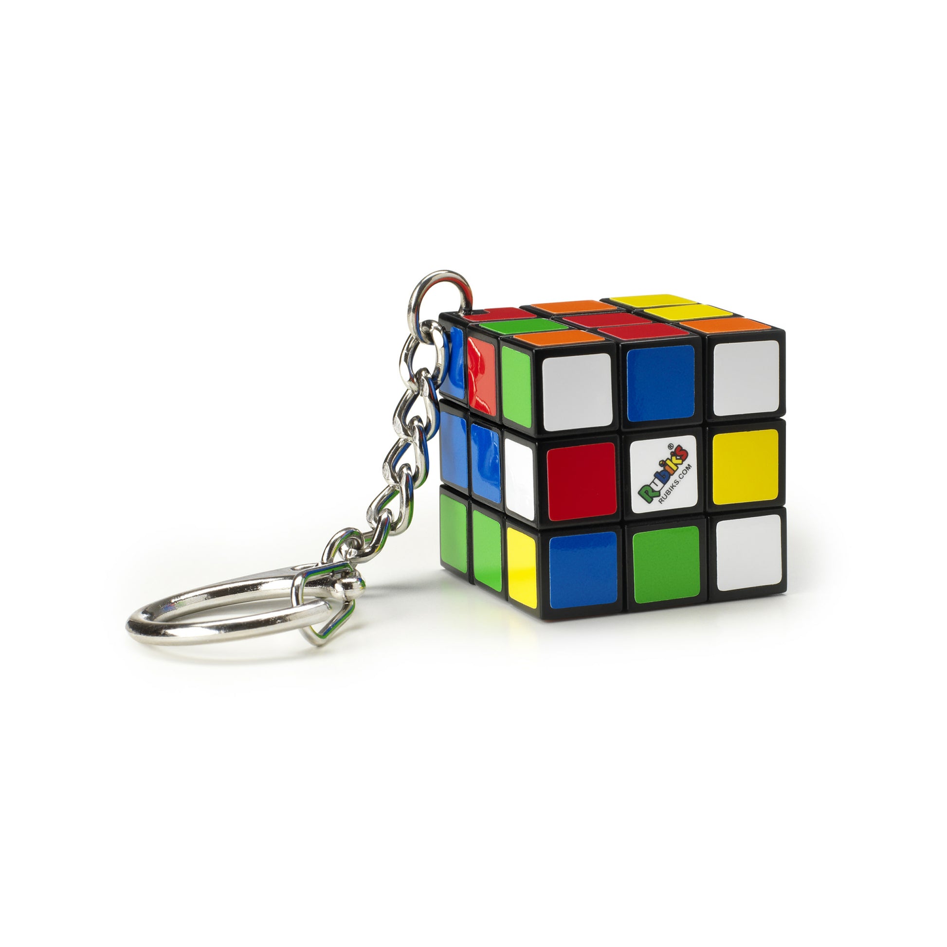 Spin Master Rubik's 3x3 Schlüsselanhänger – Mini-Zauberwürfel, Mehrfarbig