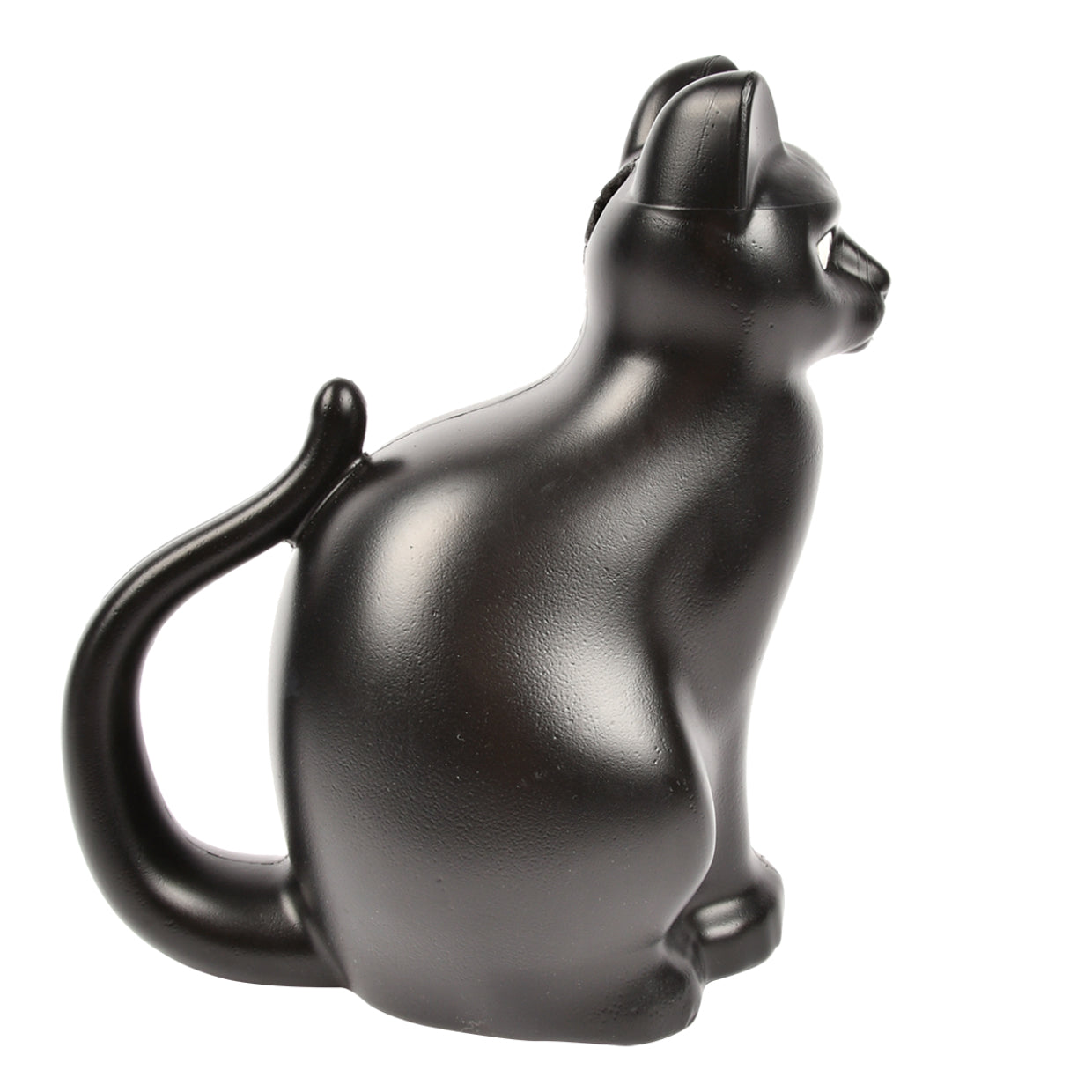 Esschert Design Giesskanne Katze – 3,1 l, Polyethylen, Schwarz, 17,0 × 25,9 × 29,2 cm