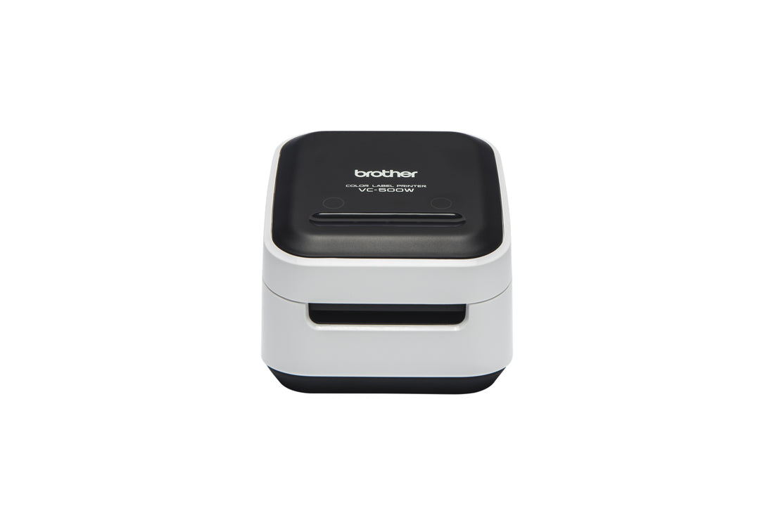 Brother VC-500W – Farbetikettendrucker, ZINK, bis 50 mm, 313 dpi, USB, WLAN, Spiegeldruck