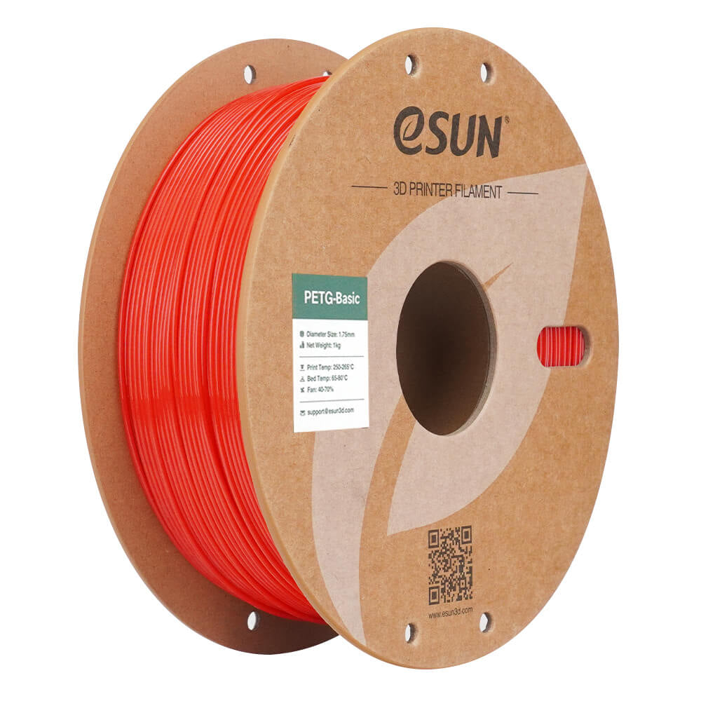 eSUN 3D-Drucker-Filament PETG 1,75 mm Rot, 1 kg