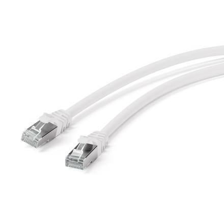 Vivanco 45710 Patchkabel CAT 7 – 10 m, RJ45–RJ45, geschirmt (S/FTP PiMF) – für PC, Laptop, Spielekonsole u. a.