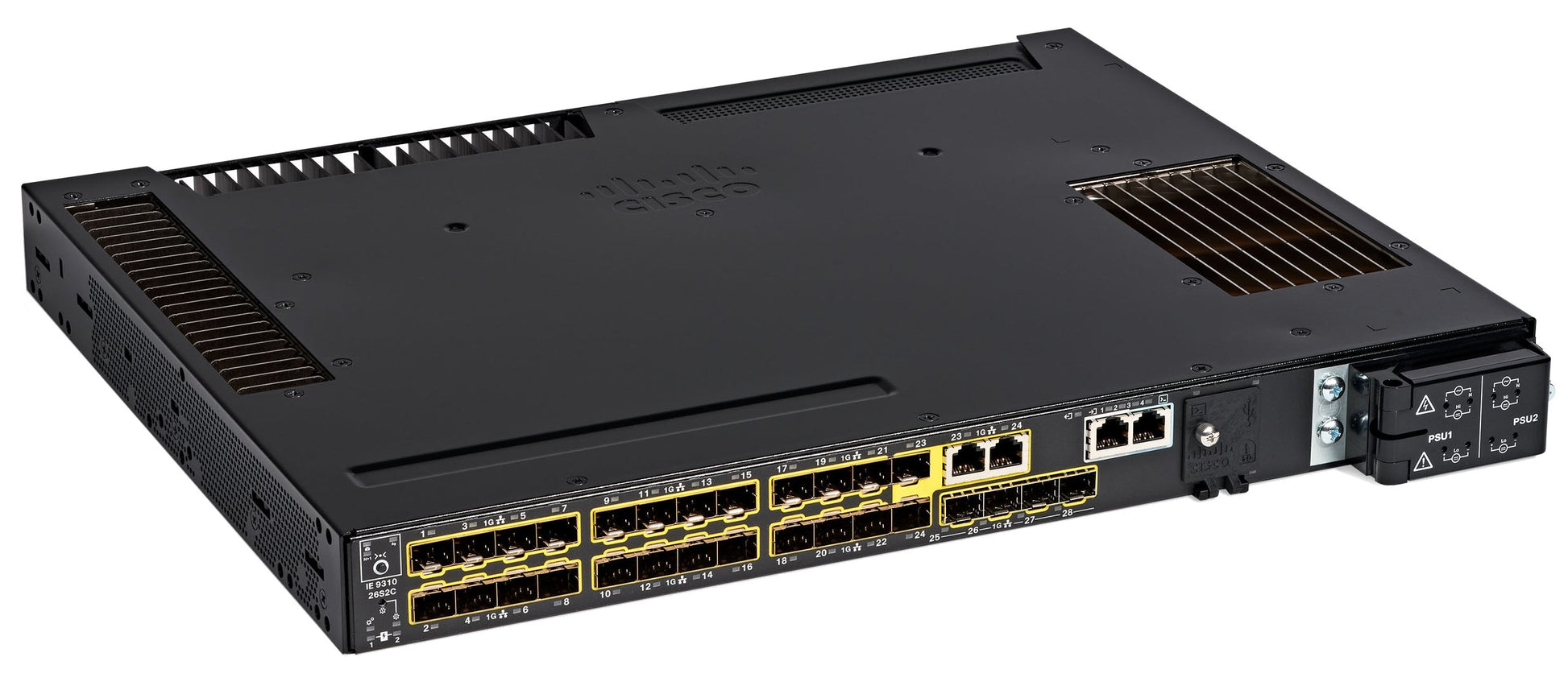 Cisco IE-9310-26S2C-A-RF – Managed Switch – 22×SFP, L2/L3, 19" Rack