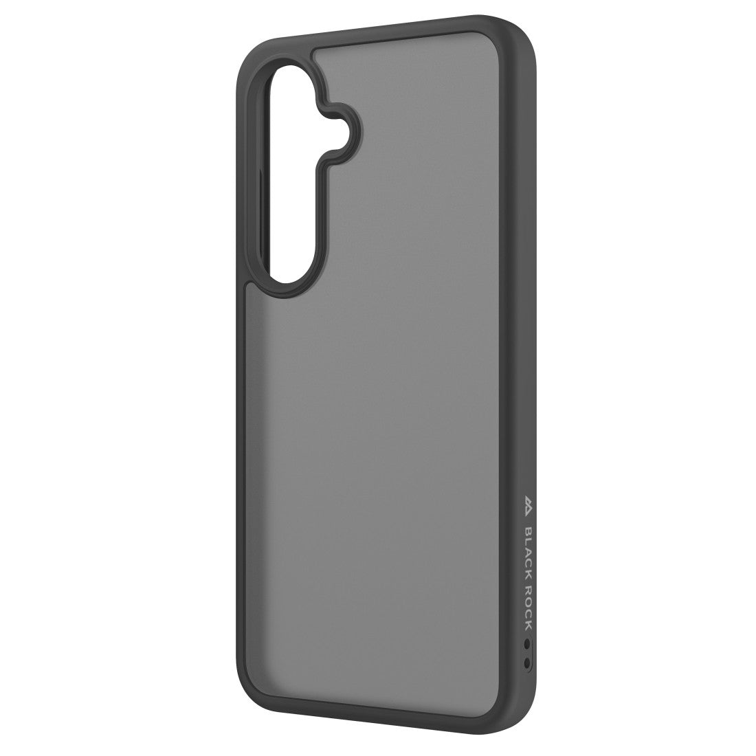 Black Rock Cover Hybrid – Backcover – für Samsung Galaxy S25, PC+TPU, Schwarz