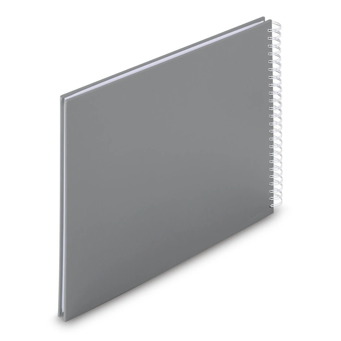 Hama Fine Art – Fotobuch, Spiralbindung, 50 Seiten, Weiss, 36 × 32 cm, Steingrau