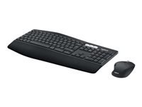 Logitech MK850 – Tastatur- und Maus-Set – Bluetooth & 2,4 GHz (Unifying-Empfänger) – QWERTZ (DE) – Schwarz