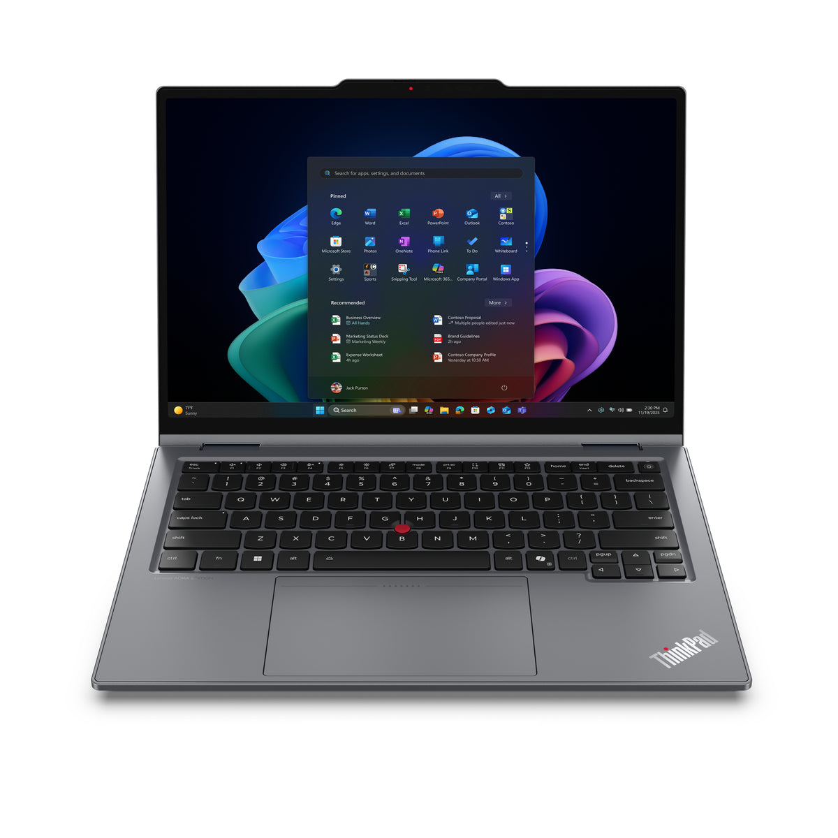 Lenovo ThinkPad X1 2-in-1 Gen 11 – 14" WUXGA Touch, Core Ultra 5 325, 32 GB, 512 GB SSD, Win 11 Pro