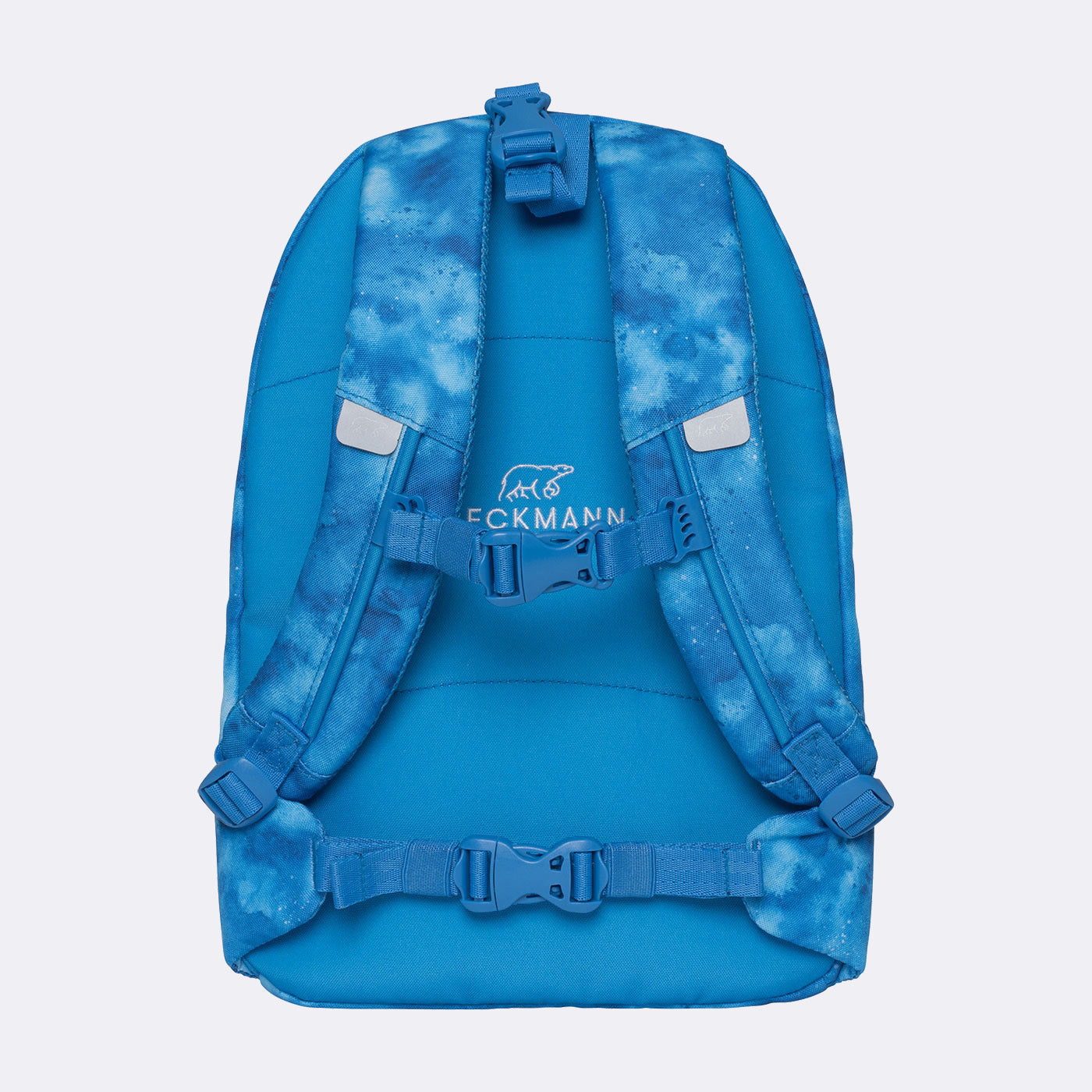 Beckmann Schulrucksack Active Air Flx – 6-teilig – Ocean – Recycelte Materialien – B 26,0×H 39,0×T 22,0 cm