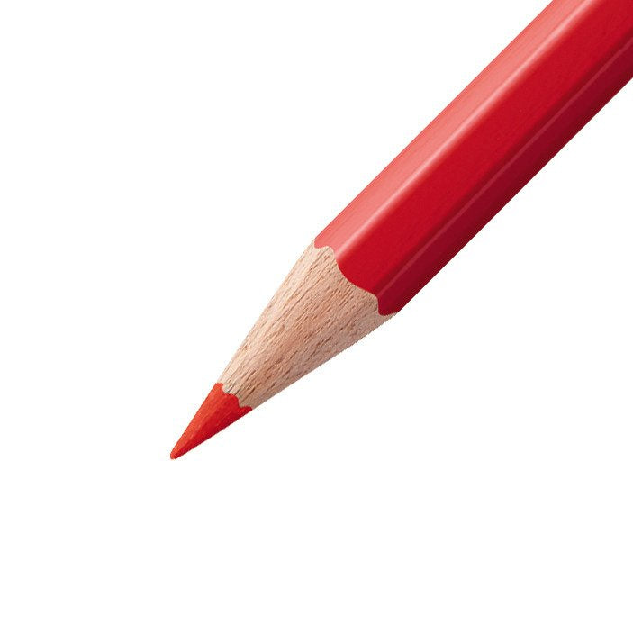 STABILO Buntstifte Original – Sechskant, Minen-Ø 2,5 mm, Einzelstift Zinnoberrot