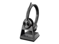Poly Savi 7320 Stereo – Duo Headset – DECT – ANC – für Microsoft Teams – schwarz – bis 13 h