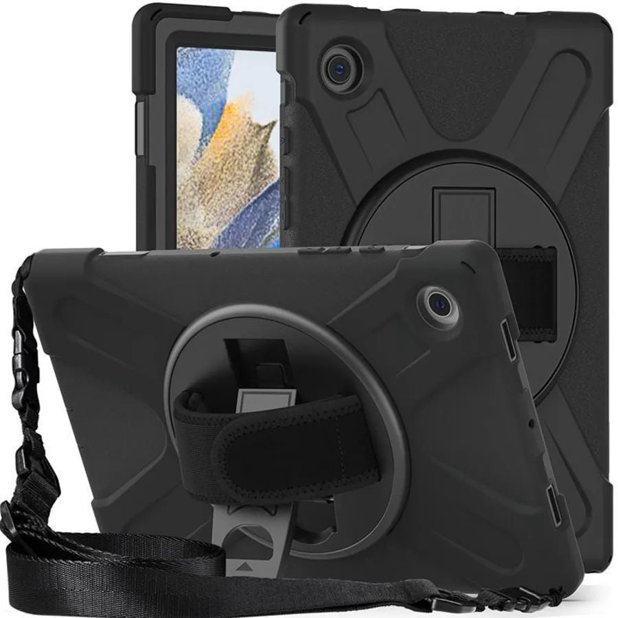 eSTUFF Tablet-Hülle für Galaxy Tab A8 10,5" – Schwarz