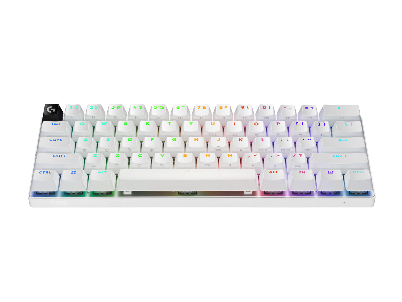 Logitech G PRO X60 – Gaming-Tastatur 60% – Mechanisch, RGB – Bluetooth & 2,4 GHz, Nano-Empfänger – AZERTY (FR)