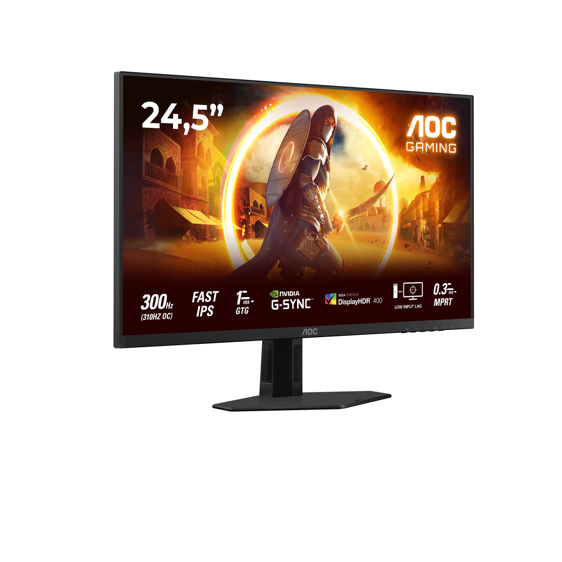 AOC G4 25G4SRE – 24,5", 1920 × 1080 (Full HD), IPS, 310 Hz, DisplayHDR 400