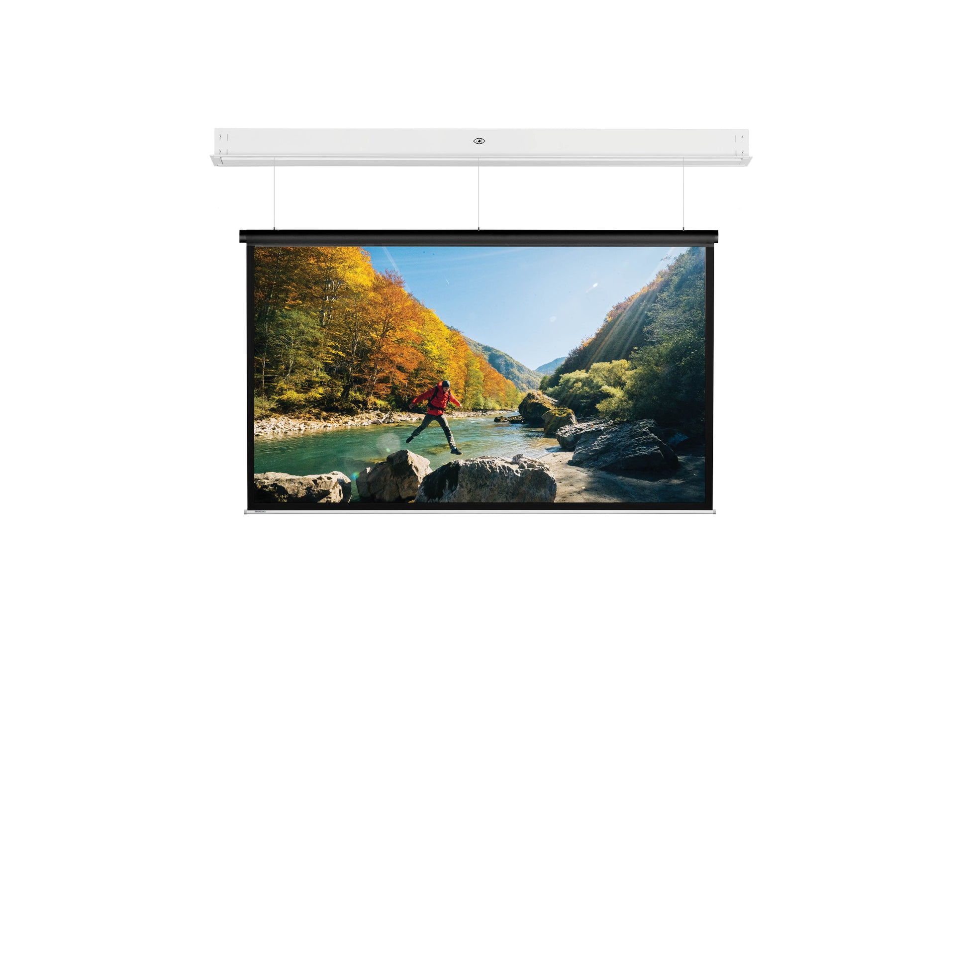 Da-Lite DescenderPro SightLine – Elektrische Leinwand, 4:3, 290 × 218 cm (142,9")