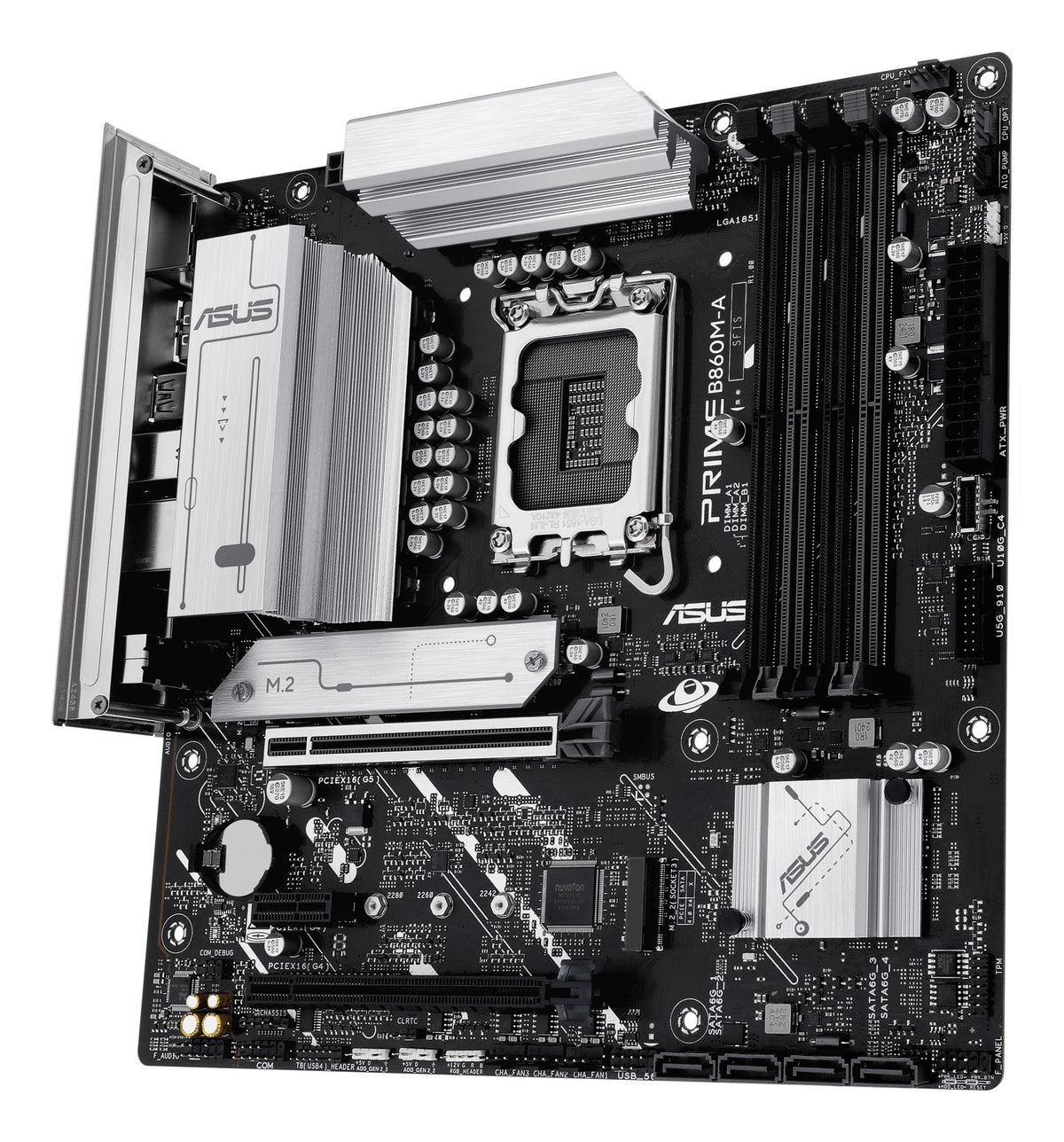 ASUS PRIME B860M-A-CSM – Mainboard – LGA 1851, Intel B860, mATX, DDR5