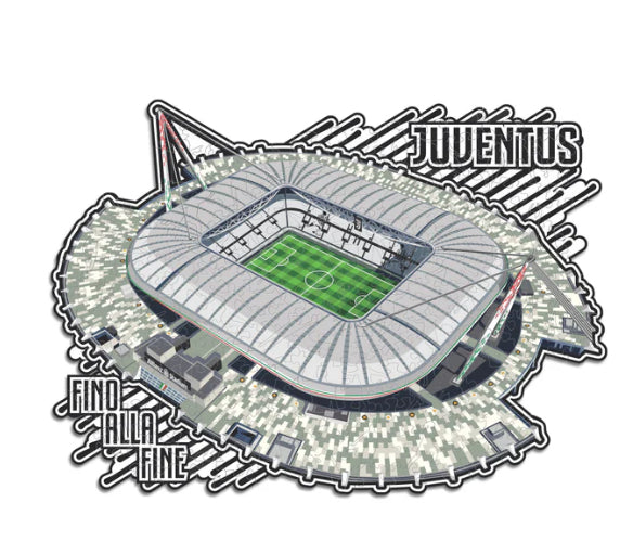 Iconic Puzzles Juventus FC - Allianz Stadium – Logikspiel, 1 Spieler, ab 14 Jahren