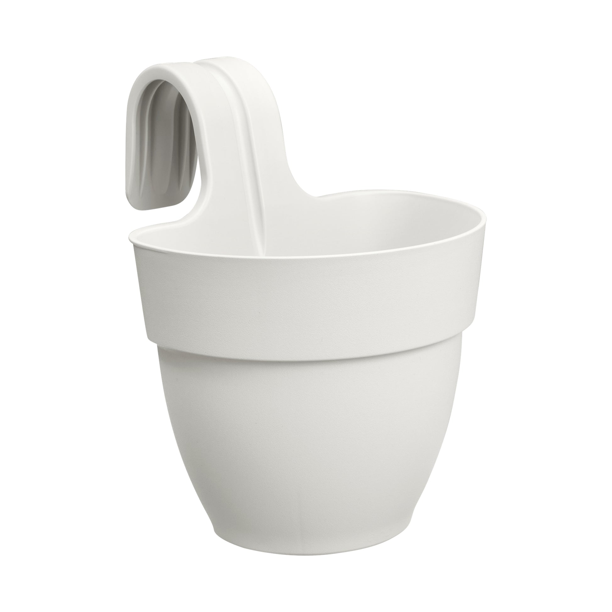 elho Hängeblumentopf – 2800 ml – Kunststoff, Weiss