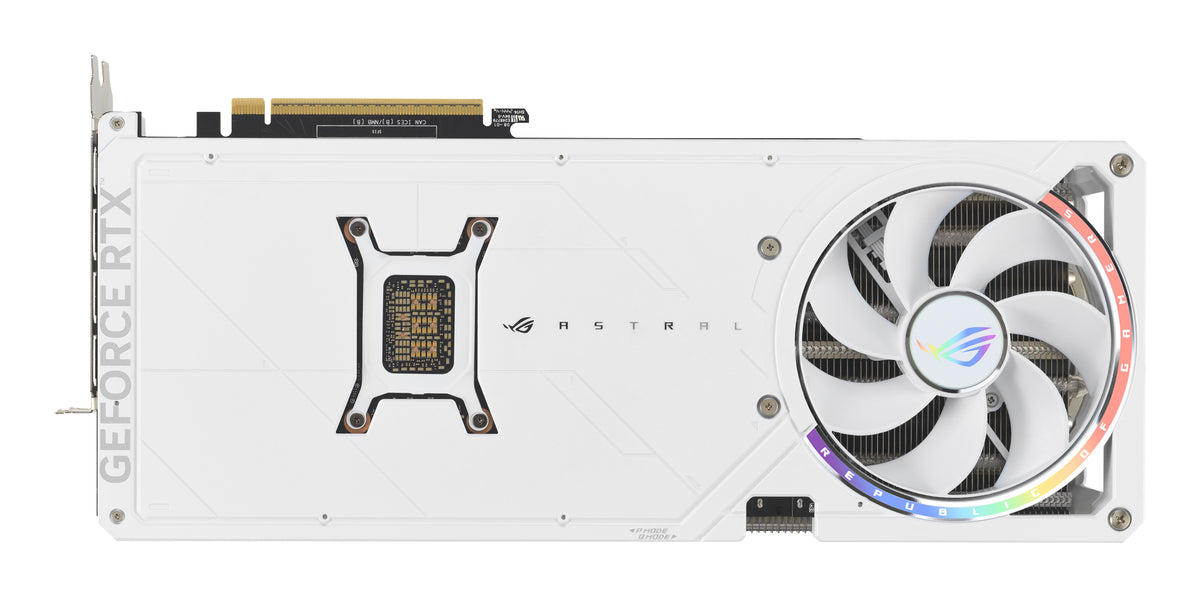 ASUS ROG-ASTRAL-RTX5080-O16G-WHITE – PCIe Grafikkarte – GeForce RTX 5080, 16 GB GDDR7, 2×HDMI, 3×DisplayPort
