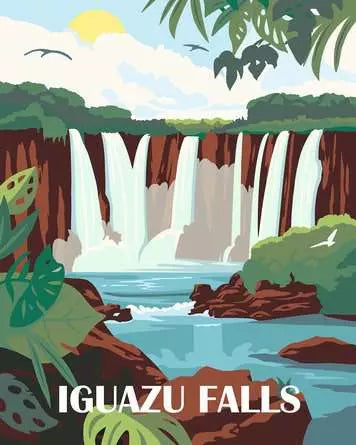 Ravensburger Bastelset Iguazu Falls – ab 12 Jahren