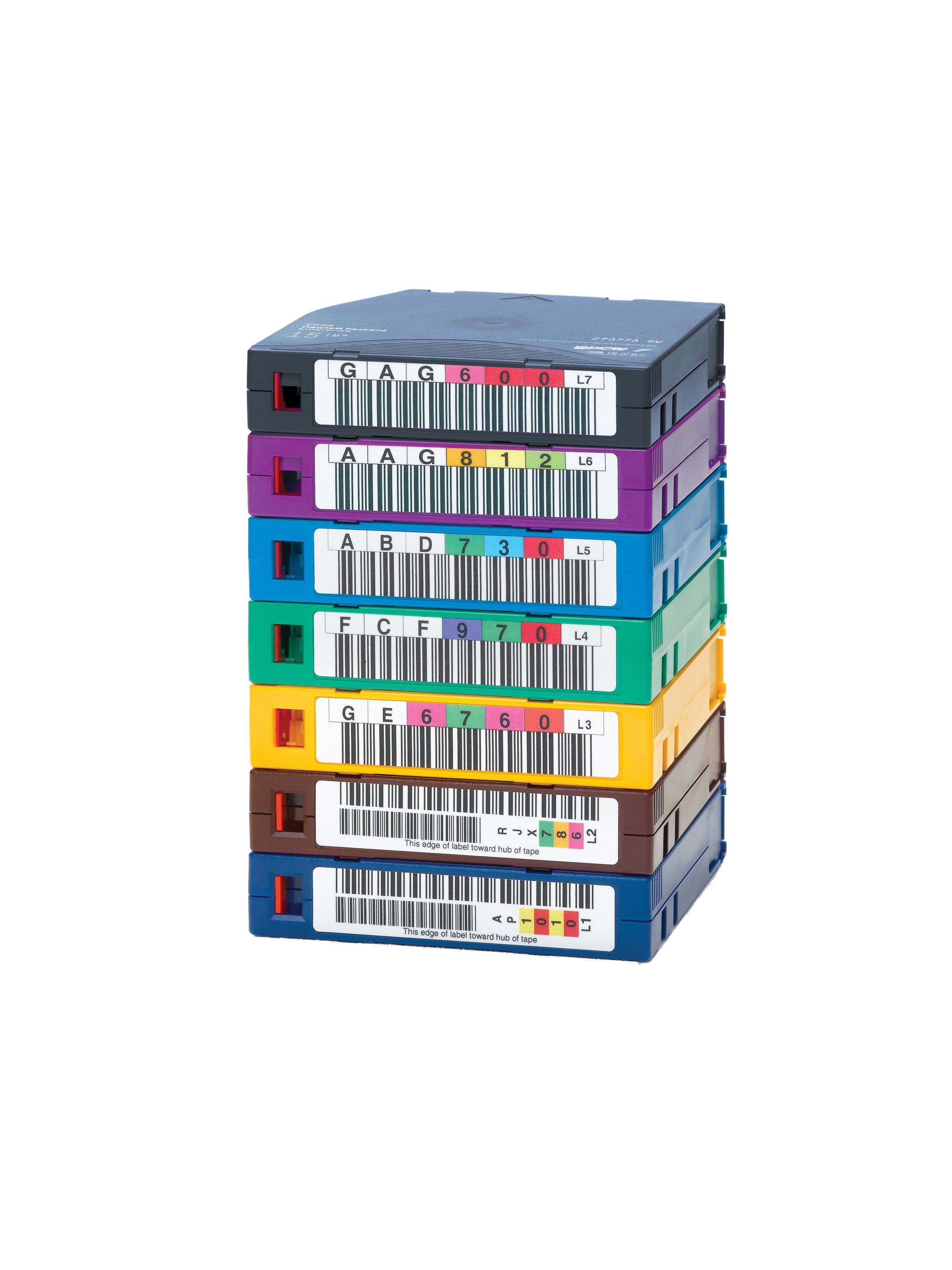 HPE LTO-6 Ultrium Datenband – 2,5/6,25 TB, 846 m, 20er Pack