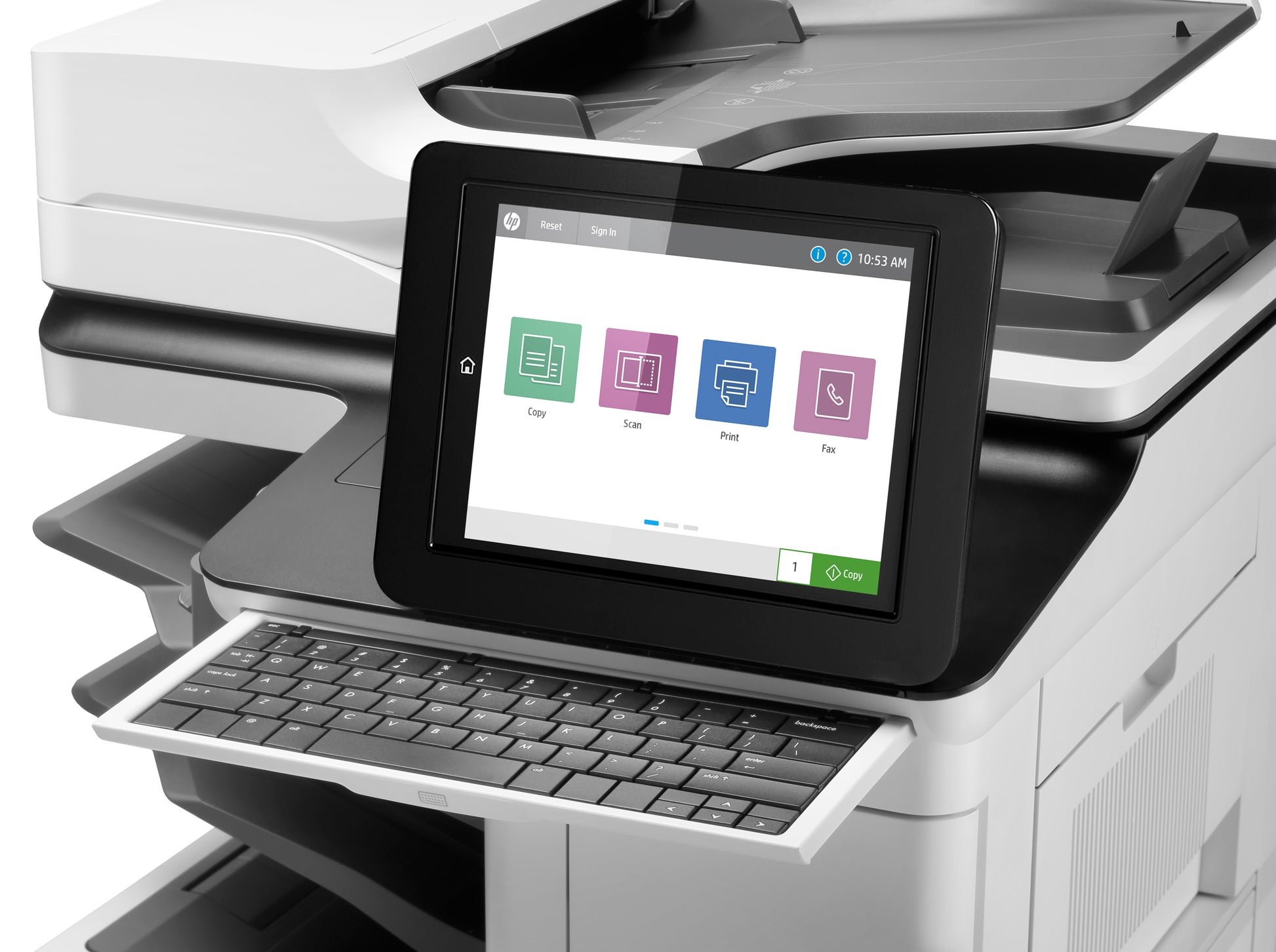 HP Laserjet Enterprise Flow M636z – S/W Laser-MFP
