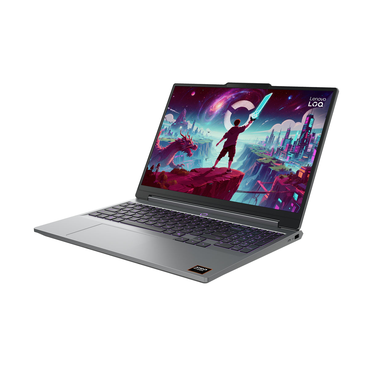 Lenovo Loq 15Ahp11 – 15,3" WUXGA, Ryzen 7 250, 16 GB, 1 TB SSD, RTX 5070, Win 11 Home