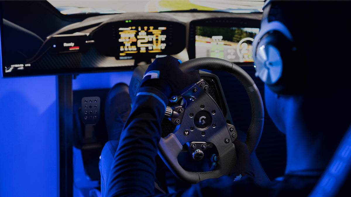 Logitech G Pro Wheel – Joystick – USB (kabelgebunden), Force-Feedback, Schwarz, für PC & PlayStation