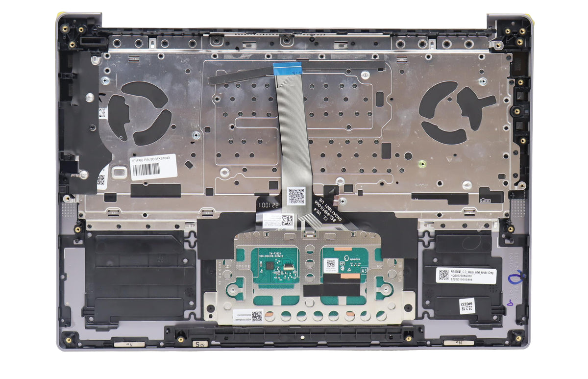 Lenovo Tastatur-Case für Lenovo IdeaPad Pro 5 14IRH8 – mit Hintergrundbeleuchtung – Grau