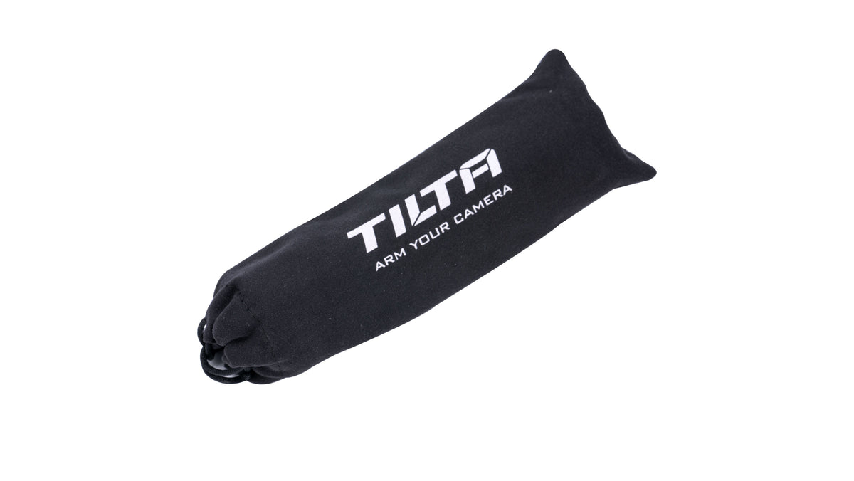 Tilta TA-MTT Mini-Tischstativ – 7,5 cm, 200 g, 1/4"-Gewinde, Aluminium/Edelstahl – Schwarz
