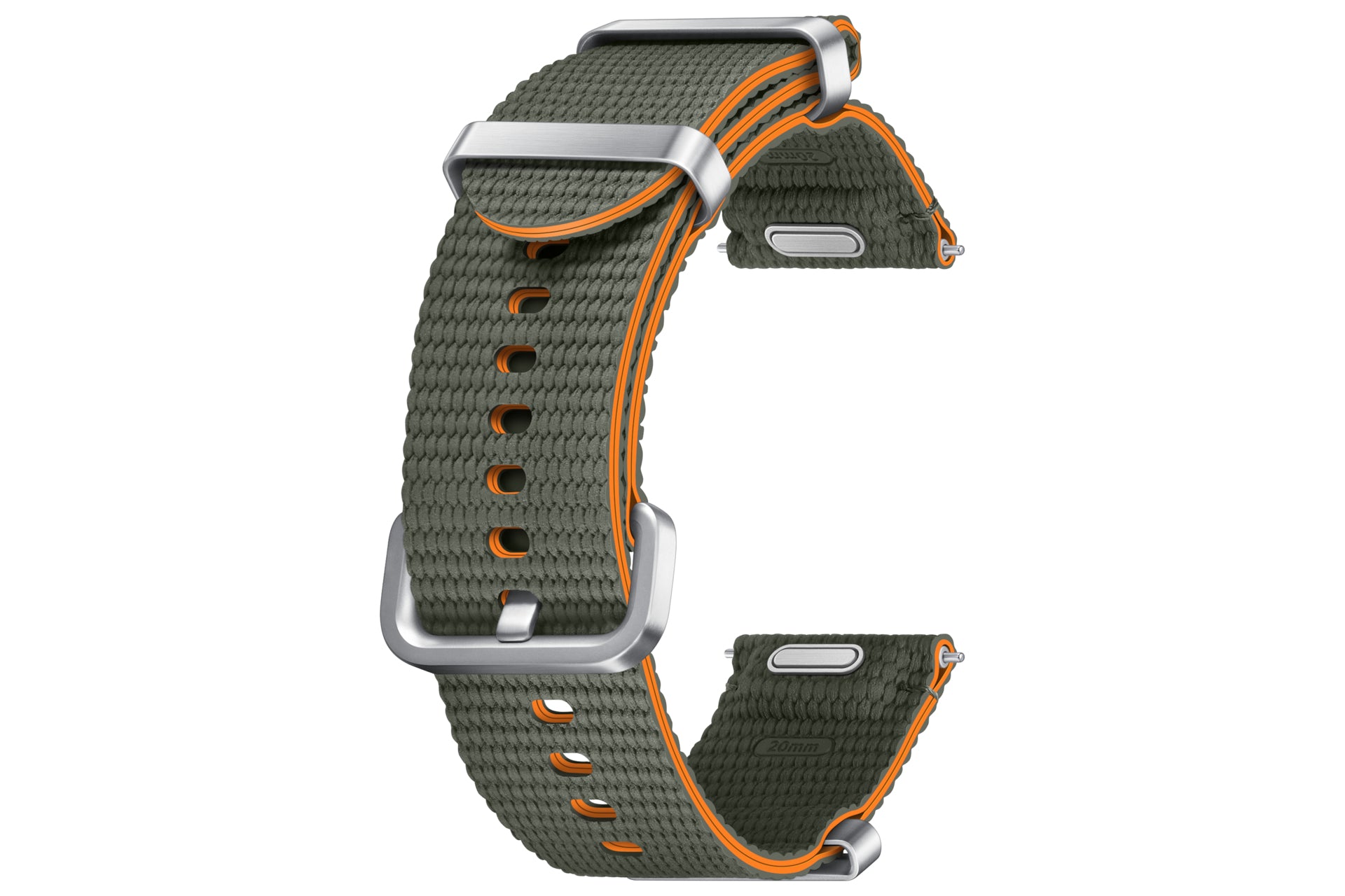 Samsung Galaxy Watch 7 – Athleisure Armband, Grün, S/M, für Galaxy Watch 7
